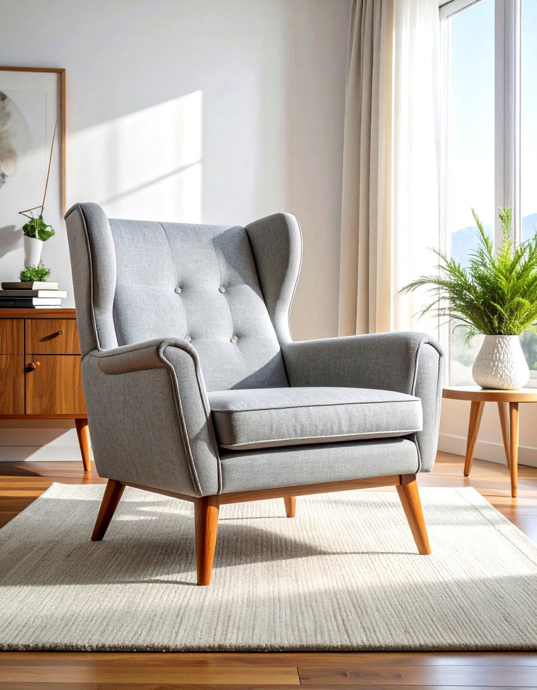 Mid century modern armchair - 30 living room side chair ideas