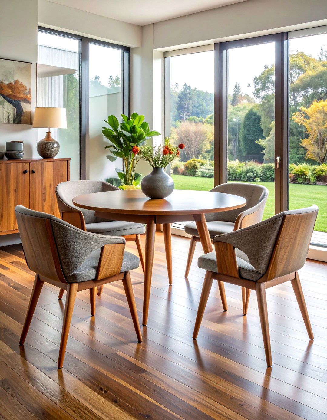Mid century modern armless chair - 30 armless dining chair ideas