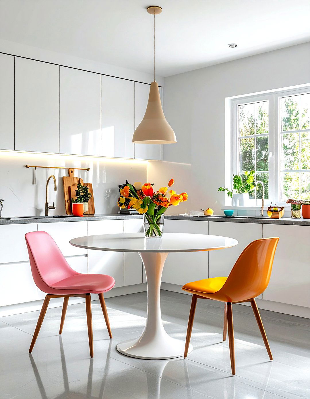 Mid century modern chair - 30 kitchen chair ideas