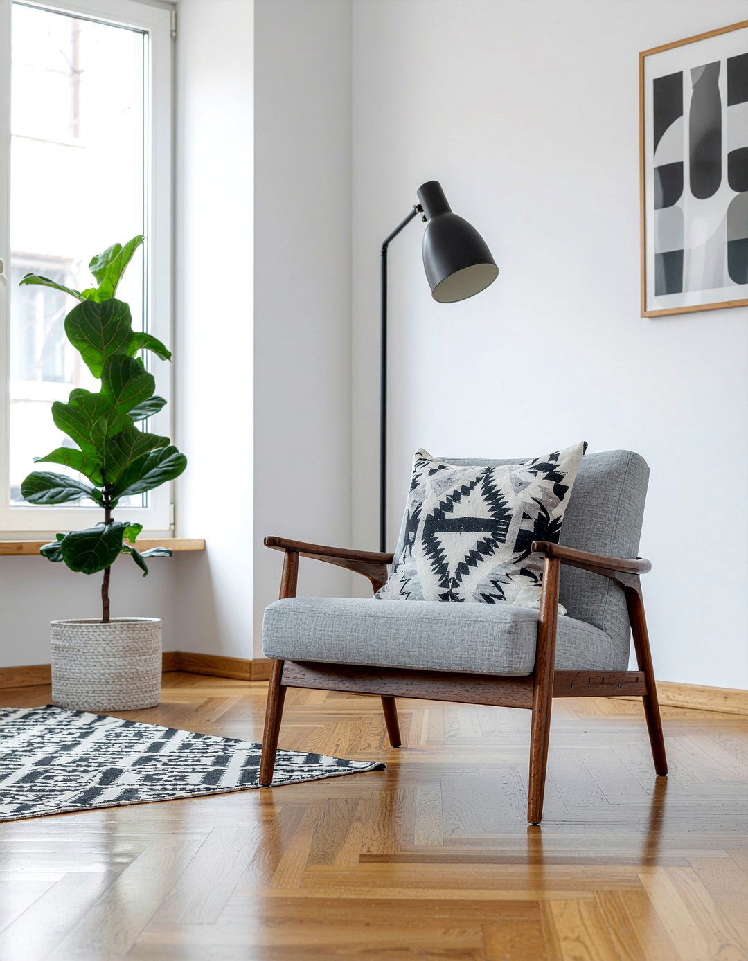 Mid century modern chair - 30 living room accent chair ideas