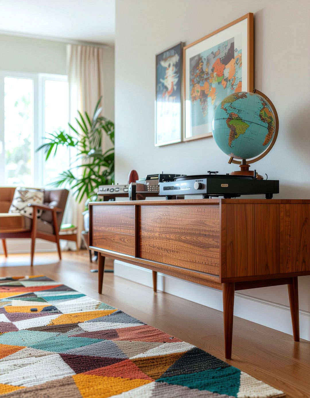 Mid century modern console table - 30 living room console tables