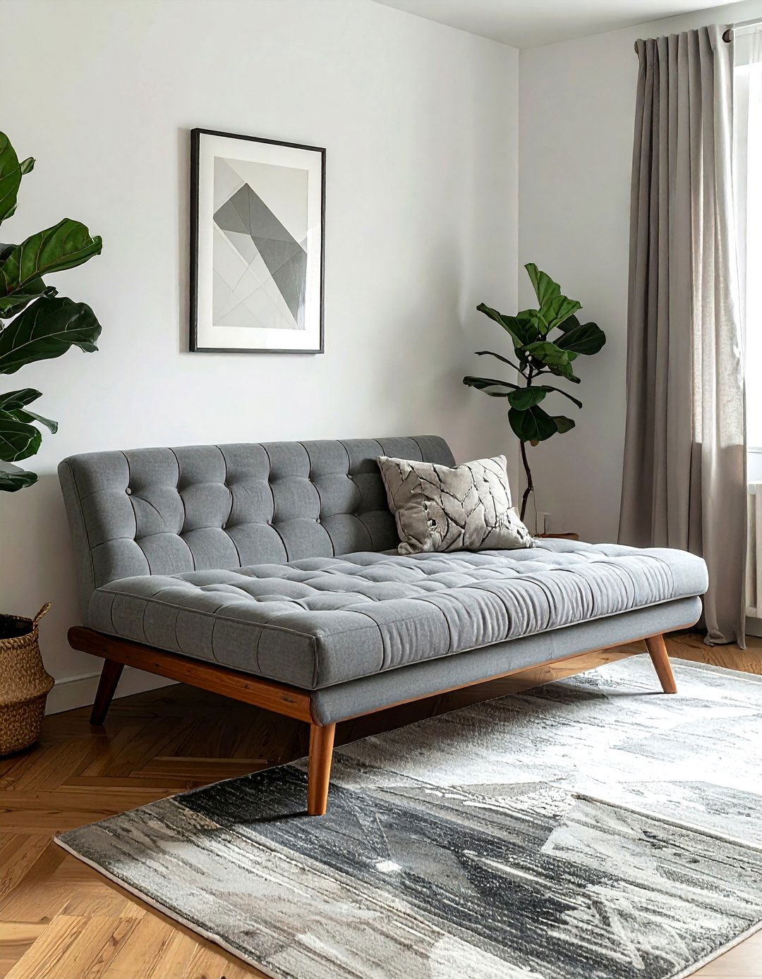 Mid century modern daybed - 30 living room sofa bed ideas