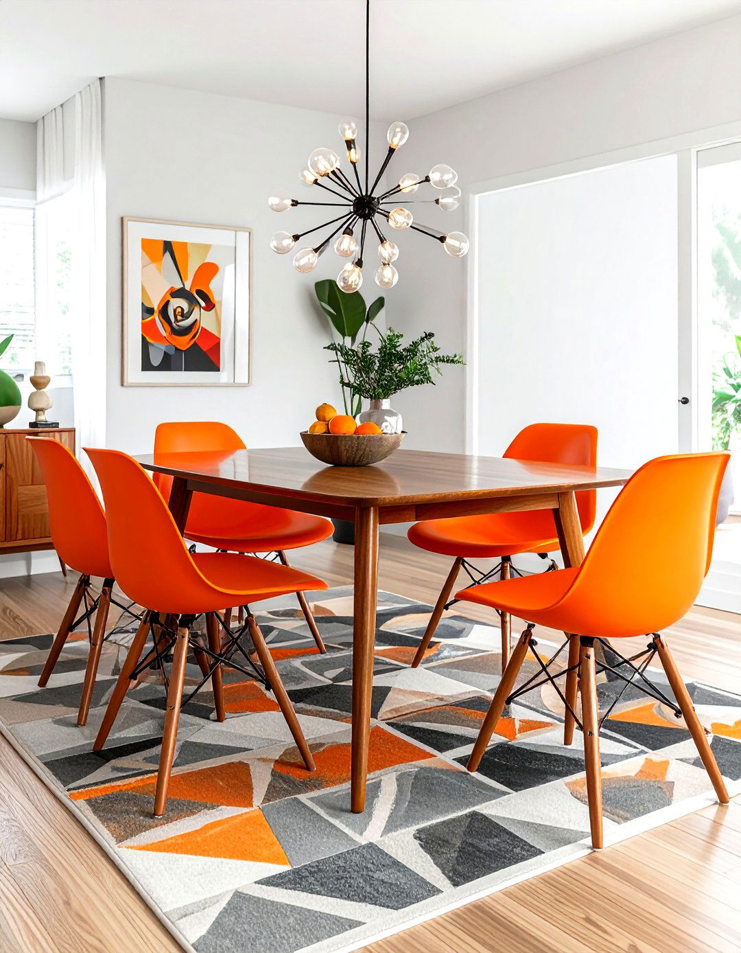 Mid century modern dining - 30 intimate dining room ideas