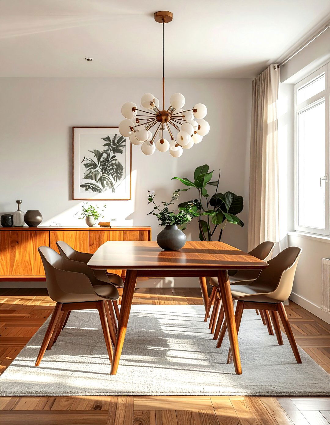 Mid century modern dining room - 30 sumptuous dining room ideas