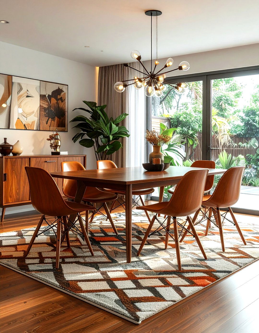 Mid century modern dining room - 30 cool dining room ideas