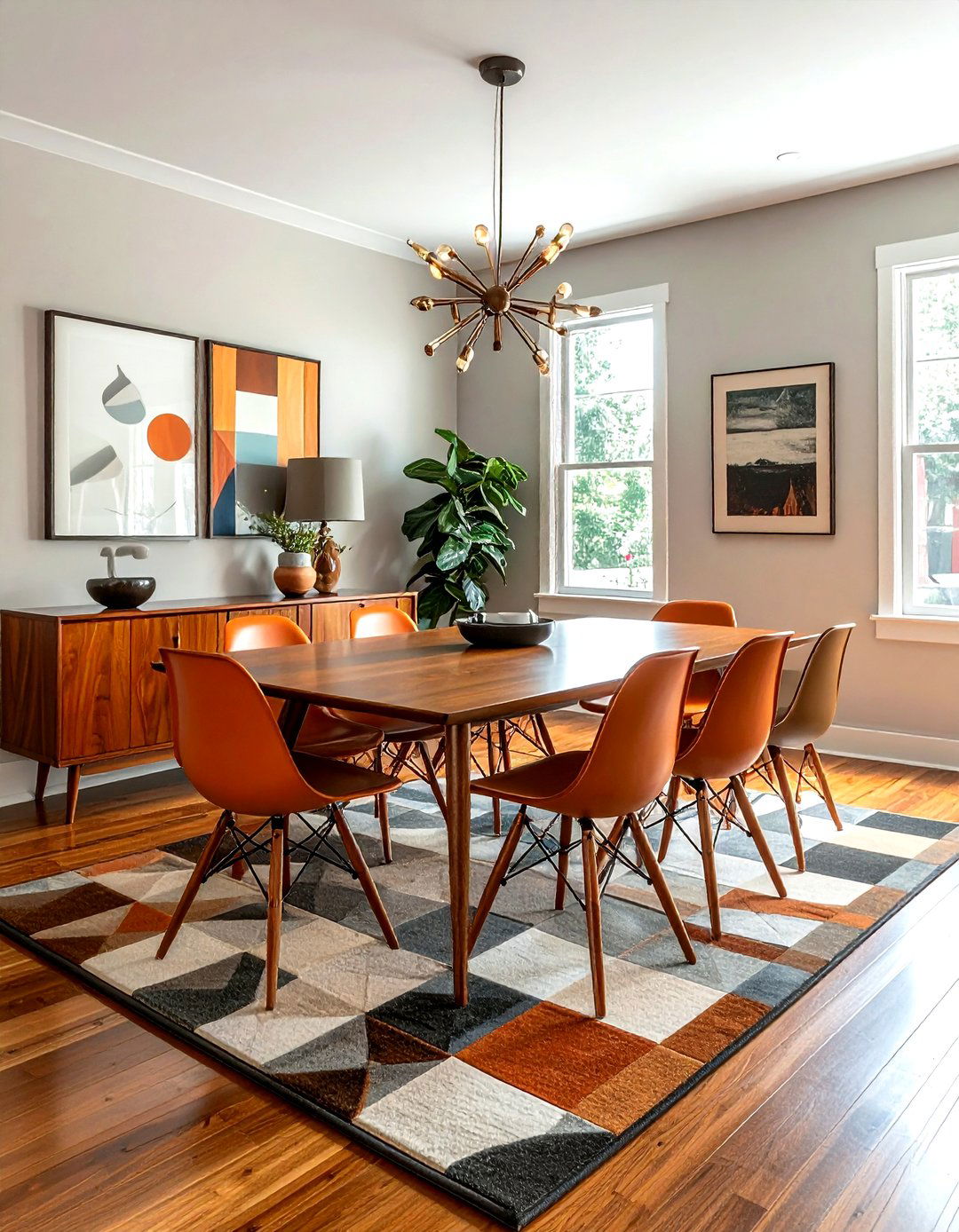 Mid century modern dining room - 30 dining room furniture arrangement