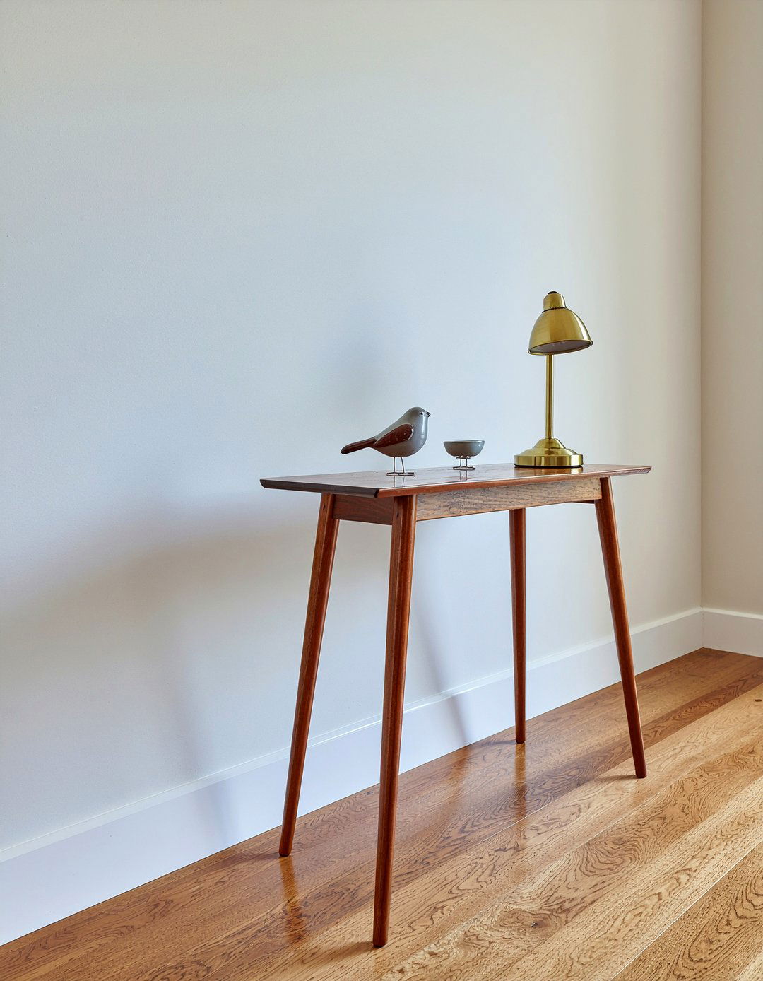 Mid century modern entry table - 30 living room entry table ideas