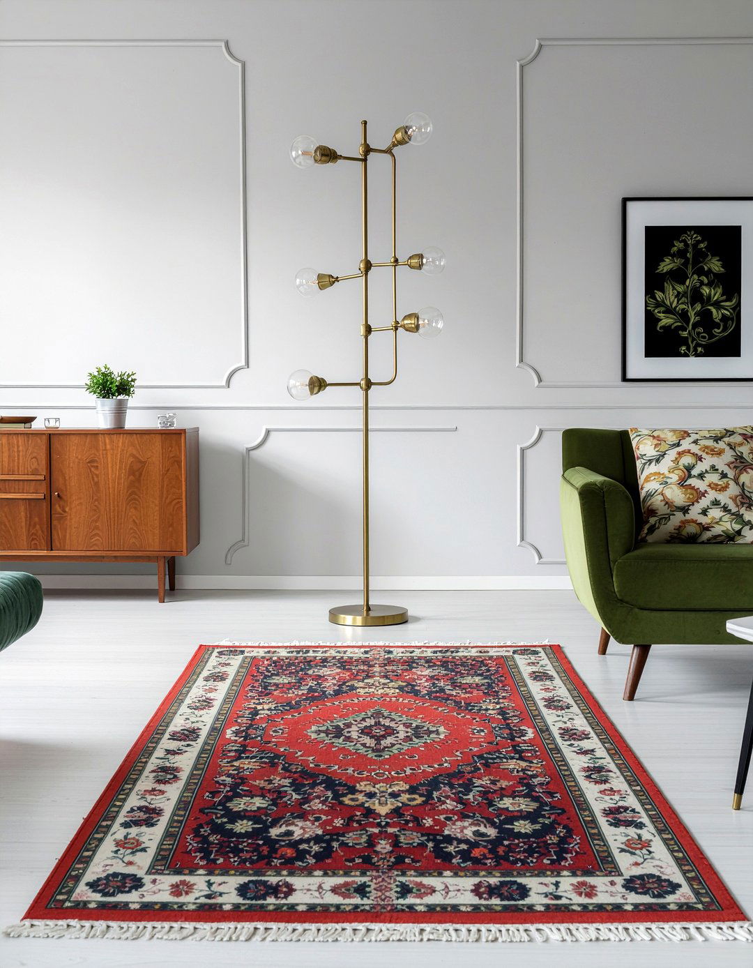 Mid century modern floor lamp - 30 living room lamps