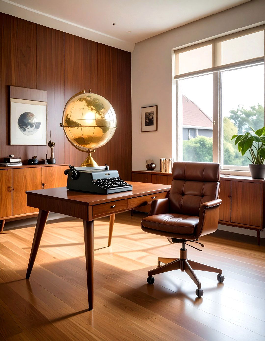 Mid century modern globe lamp - 30 decorative lamp ideas
