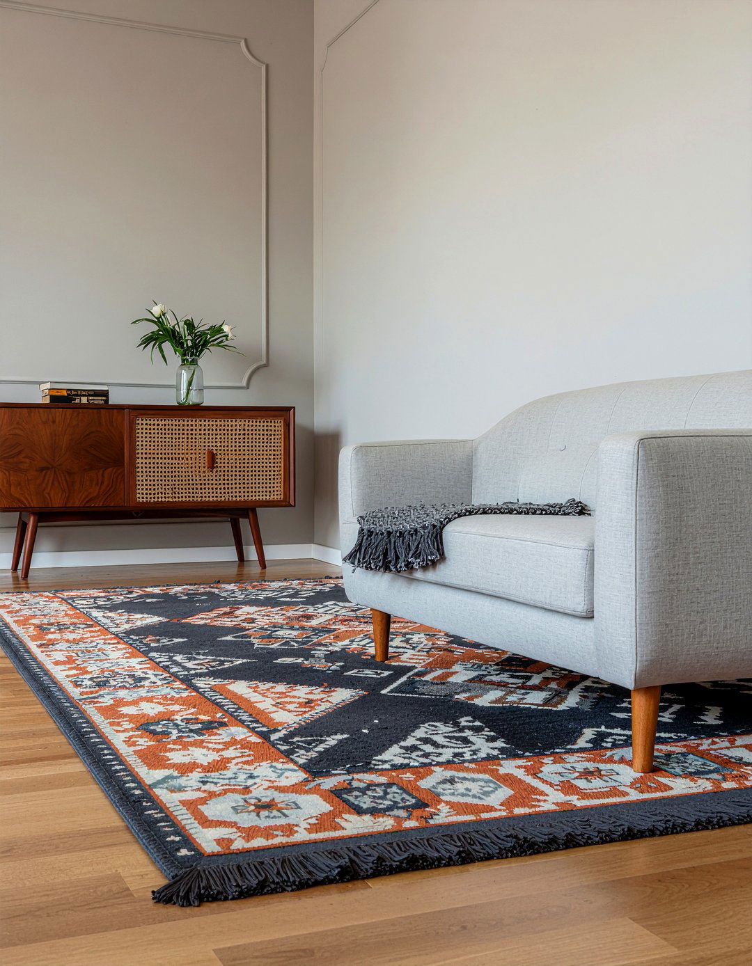 Mid century modern greige living room - 30 greige living room ideas