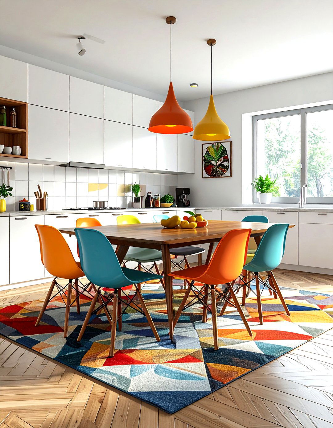 Mid century modern kitchen dining - 30 kitchen dining combo ideas