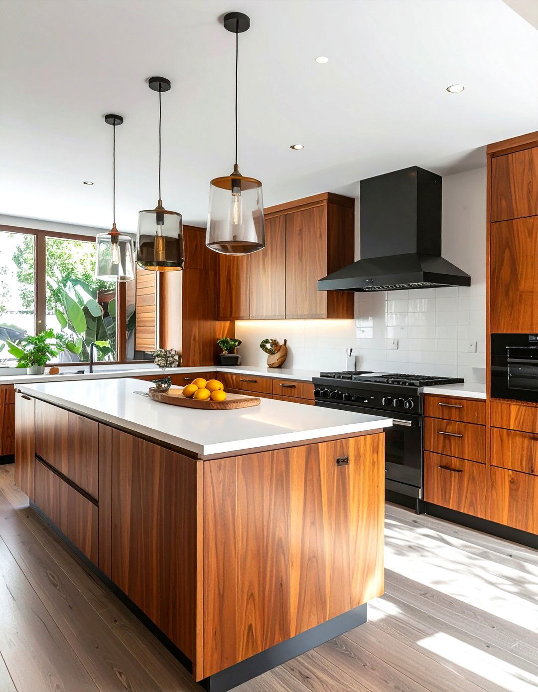 Mid century modern kitchen with downdraft - 30 downdraft cooktop kitchen ideas