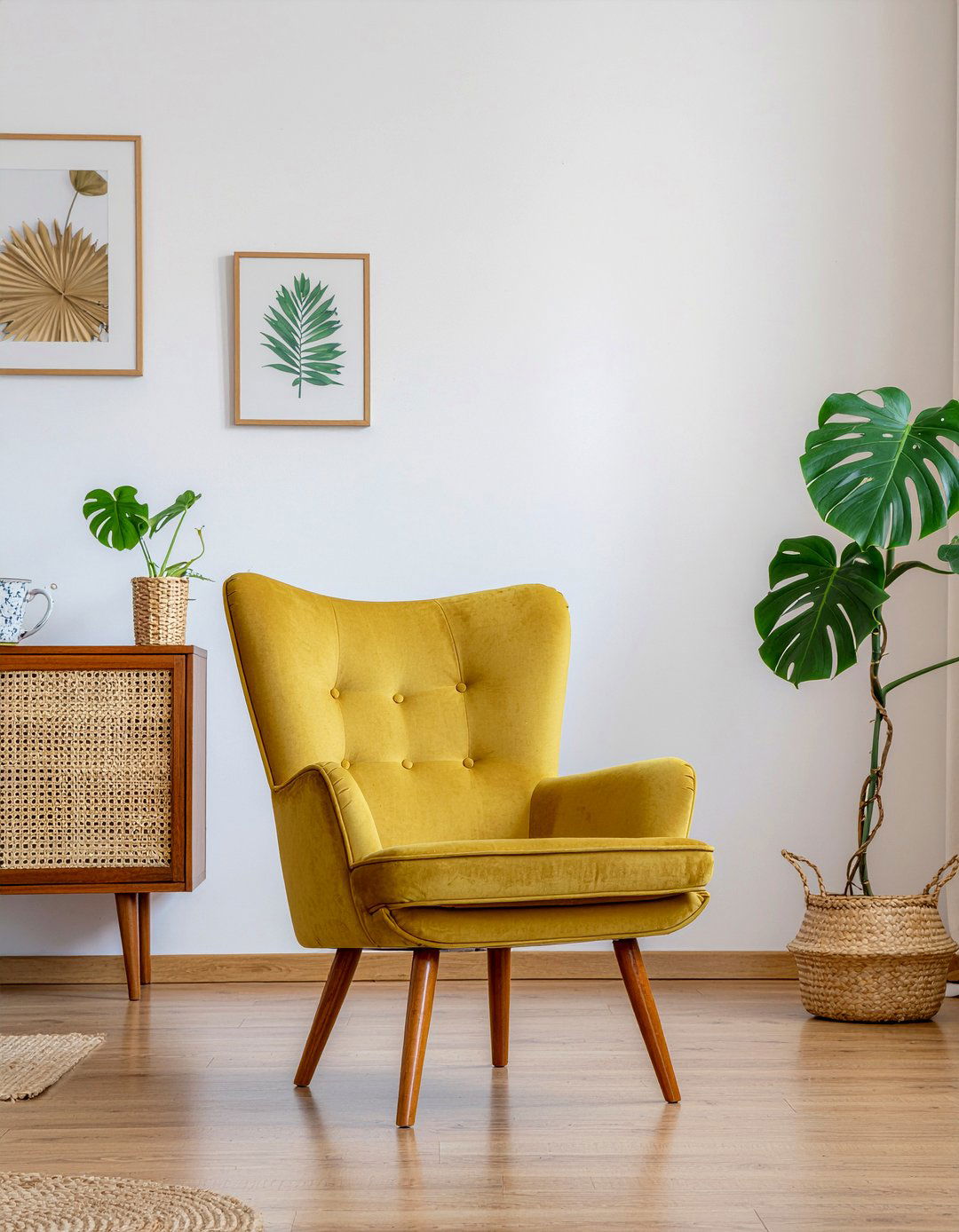 Mid century modern mustard living room - 30 mustard living room ideas
