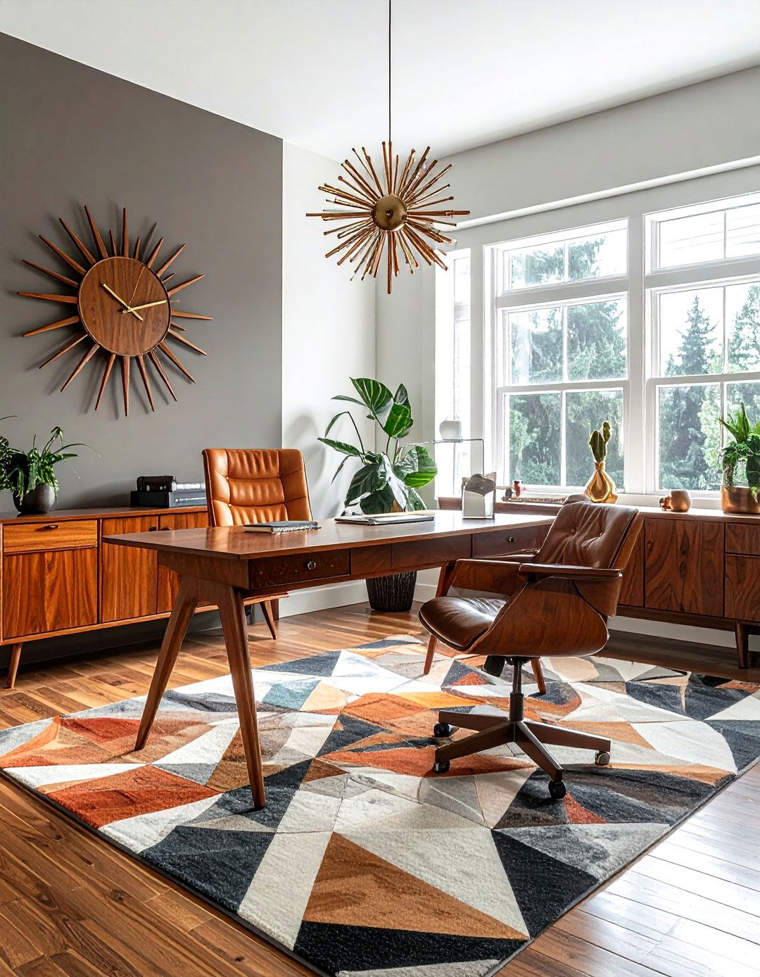 Mid century modern office - 30 stylish decor ideas