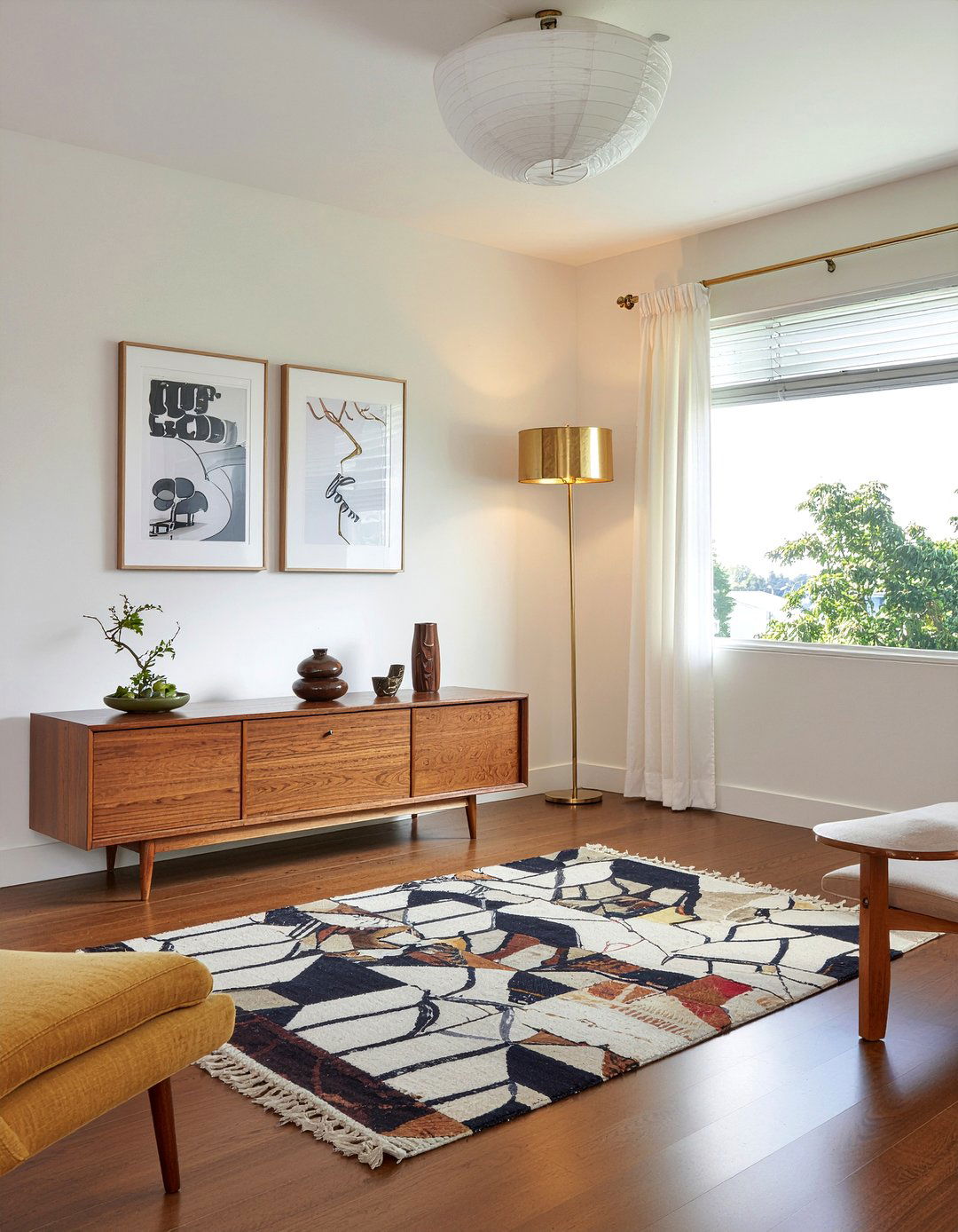 Mid century modern sconce - 30 living room sconces