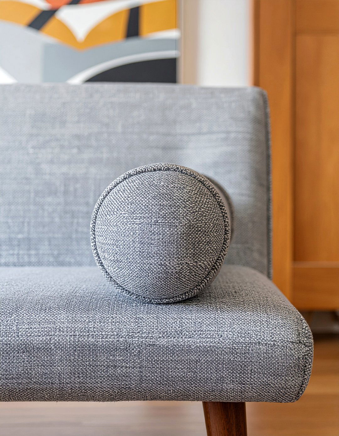 Mid century modern settee - 30 living room settee ideas