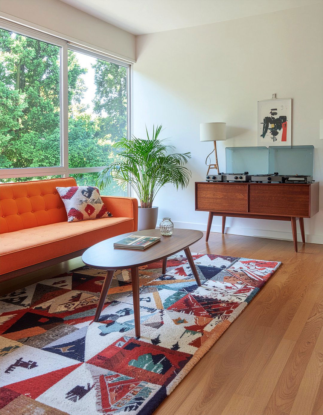 Mid century modern side table - 30 living room side tables