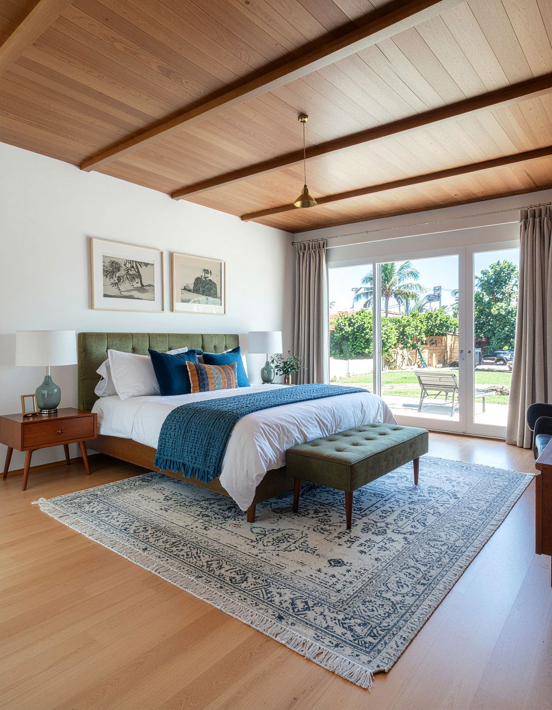 Mid century modern track lighting bedroom - 30 bedroom track lighting ideas