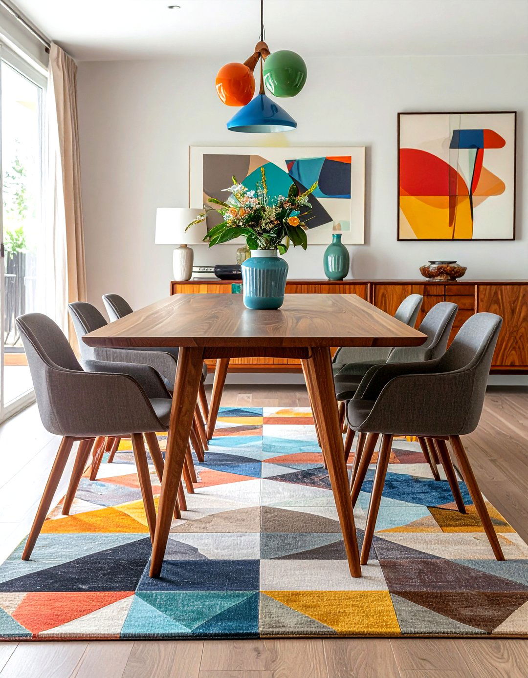 Mid century modern trestle table - 30 trestle dining table ideas