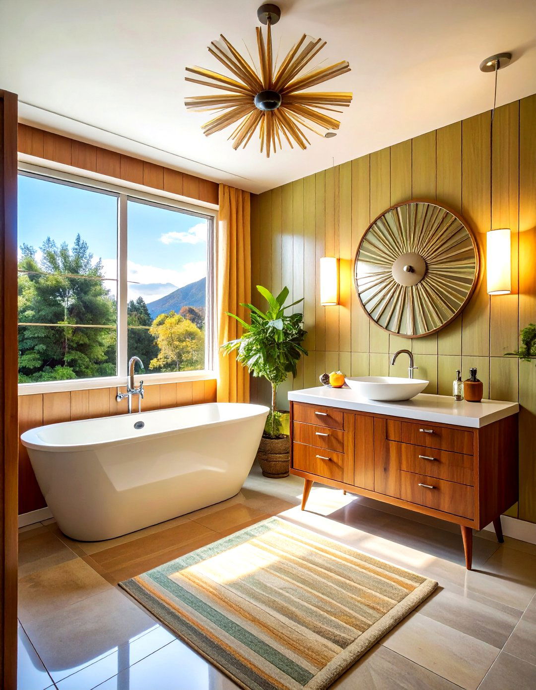 Mid century modern window film - 30 bathroom window film ideas