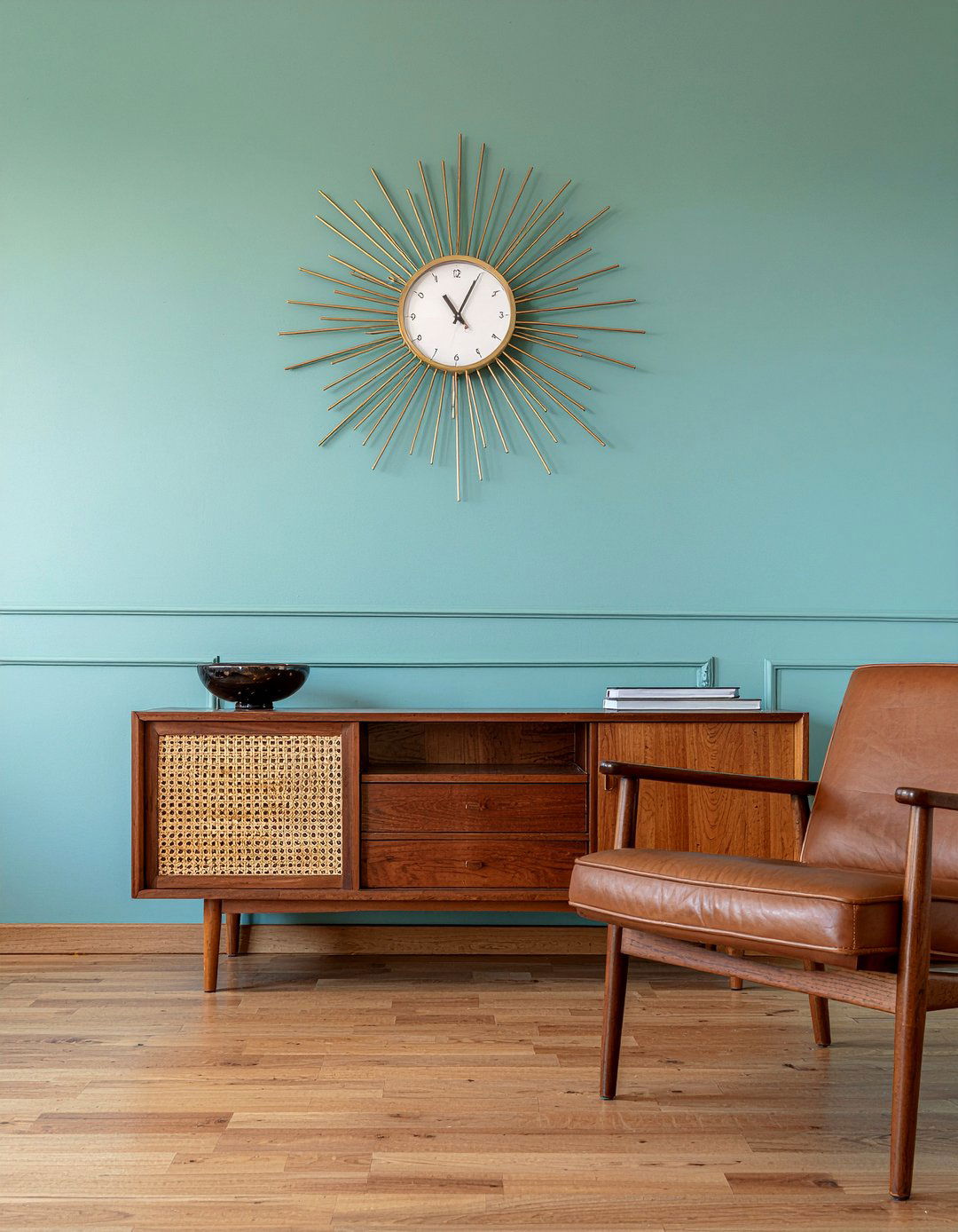 Mid century wall clock - 30 living room wall clocks