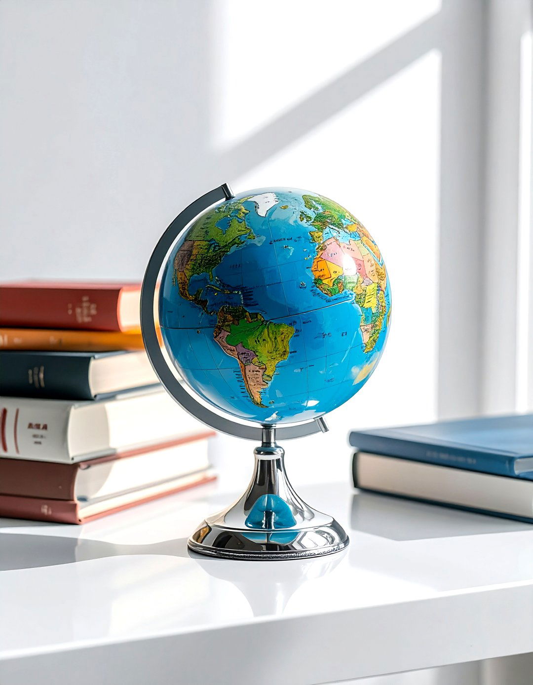 Mini Desk Globe - 30 globe decor ideas