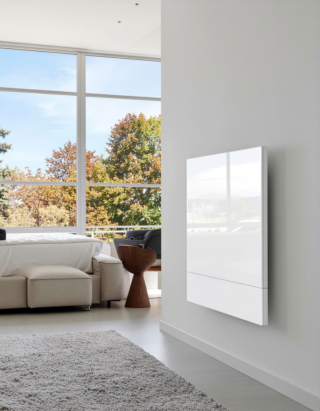 Minimalism Flat Panel Heater - 30 bedroom space heaters