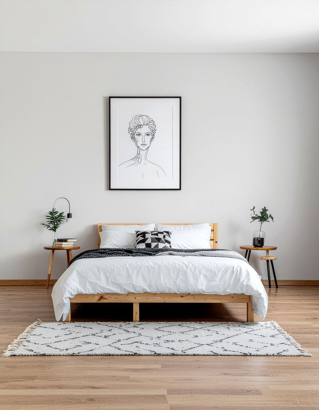 Minimalist Art - 30 quick bedroom ideas