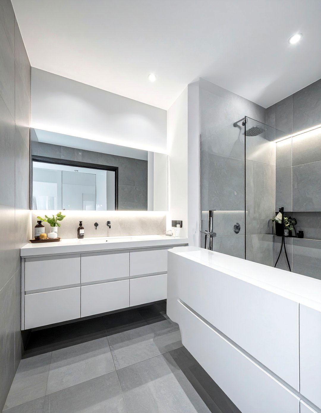 Minimalist Bathroom - 30 shared bathroom ideas