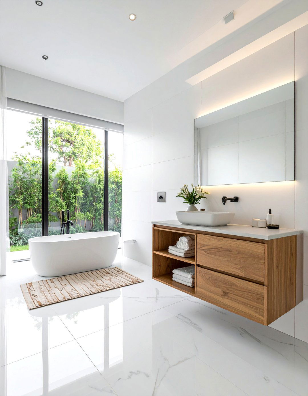 Minimalist Bathroom - 30 bathroom wow factor ideas