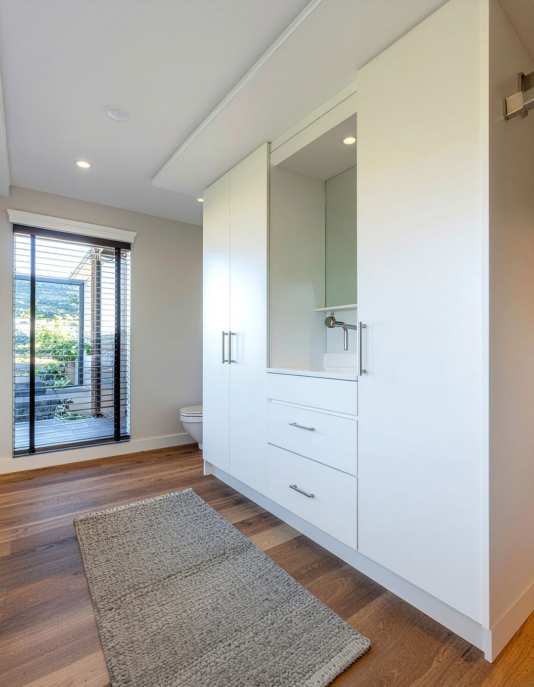 Minimalist Bathroom Closet - 30 master bathroom with walk-in closet ideas