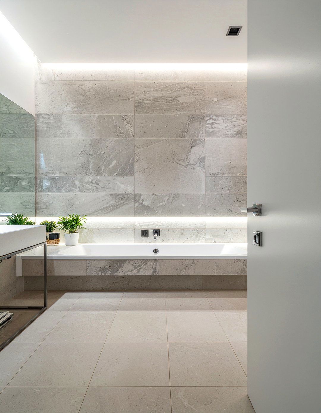 Minimalist Bathroom Lighting - 30 bathroom lighting accent ideas