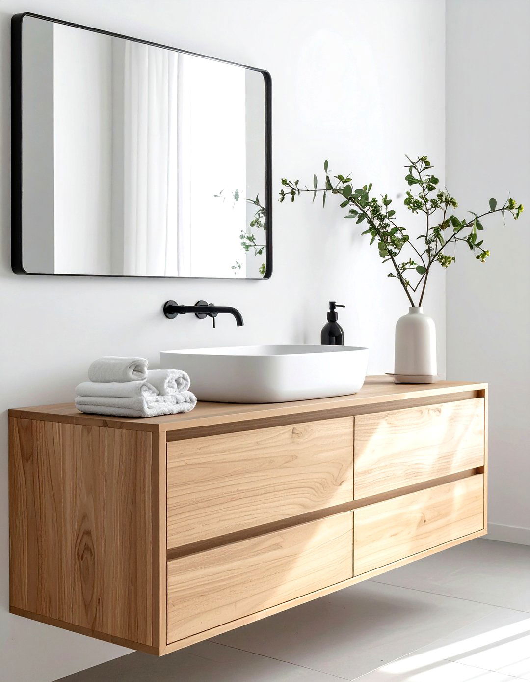 Minimalist Bathroom Vanity - 30 decor makeover ideas