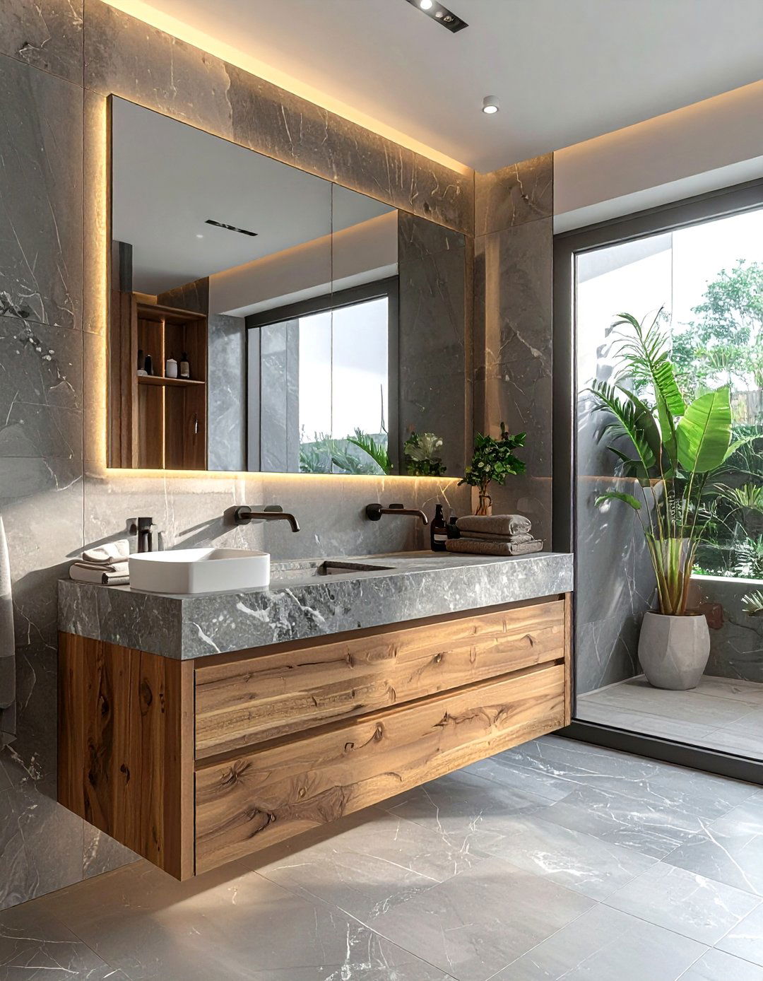 Minimalist Bathroom Vanity - 30 livable decor ideas