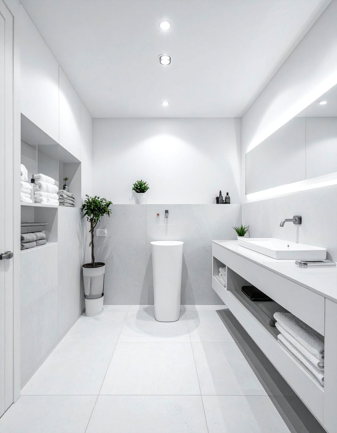 Minimalist Bathroom - 30 airy bathroom ideas