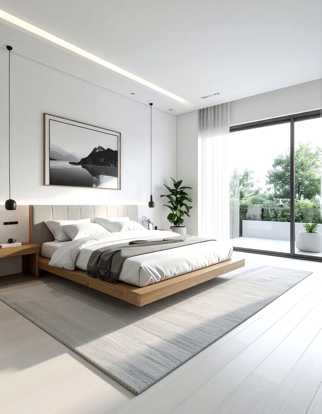 Minimalist Bedroom Layout - 30 bedroom natural lighting ideas