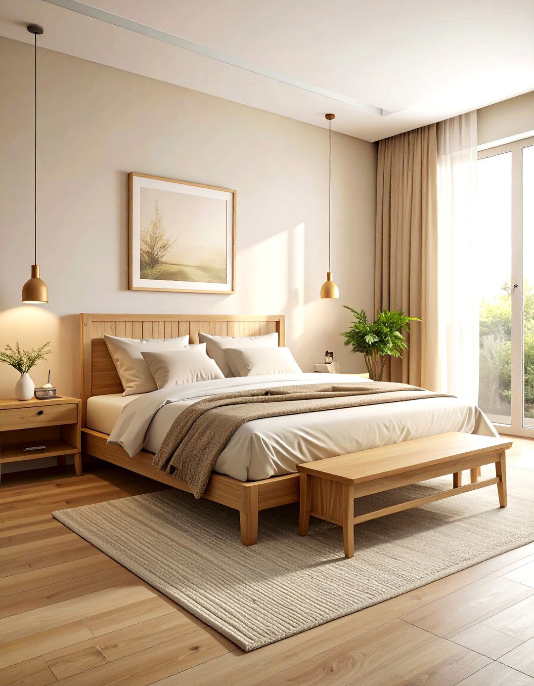 Minimalist Beige Guest Bedroom - 30 minimalist beige bedroom ideas