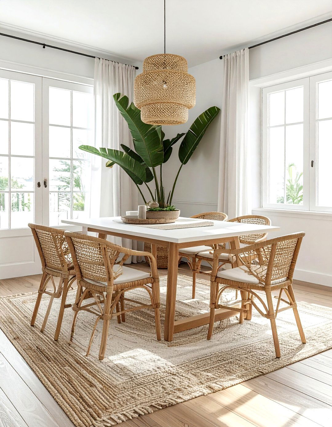 Minimalist Boho Dining Room - 30 boho dining room ideas