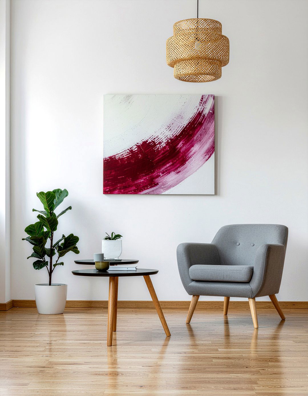 Minimalist Burgundy Living Room - 30 burgundy living room ideas