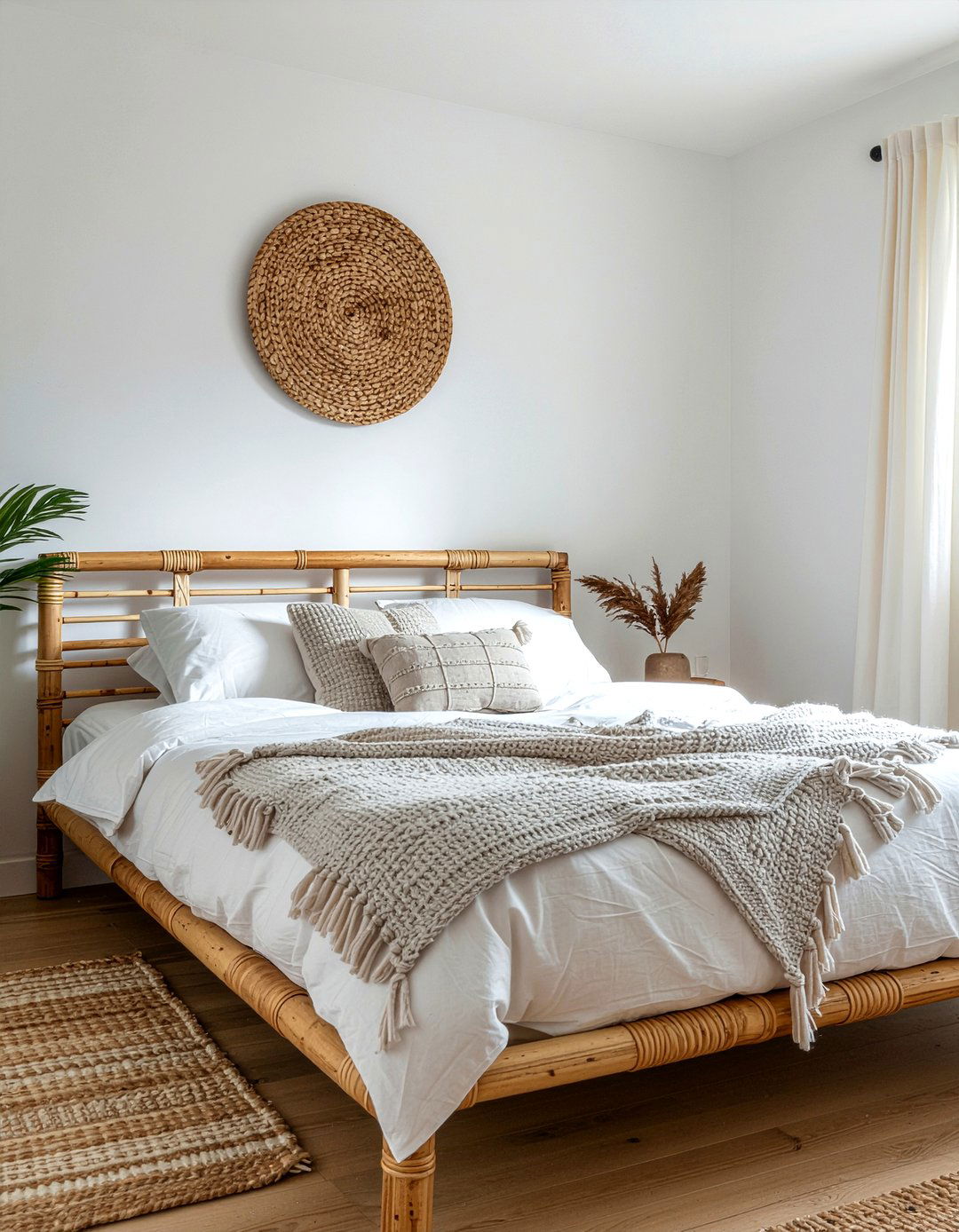 Minimalist Cane Bedroom - 30 cane bedroom ideas