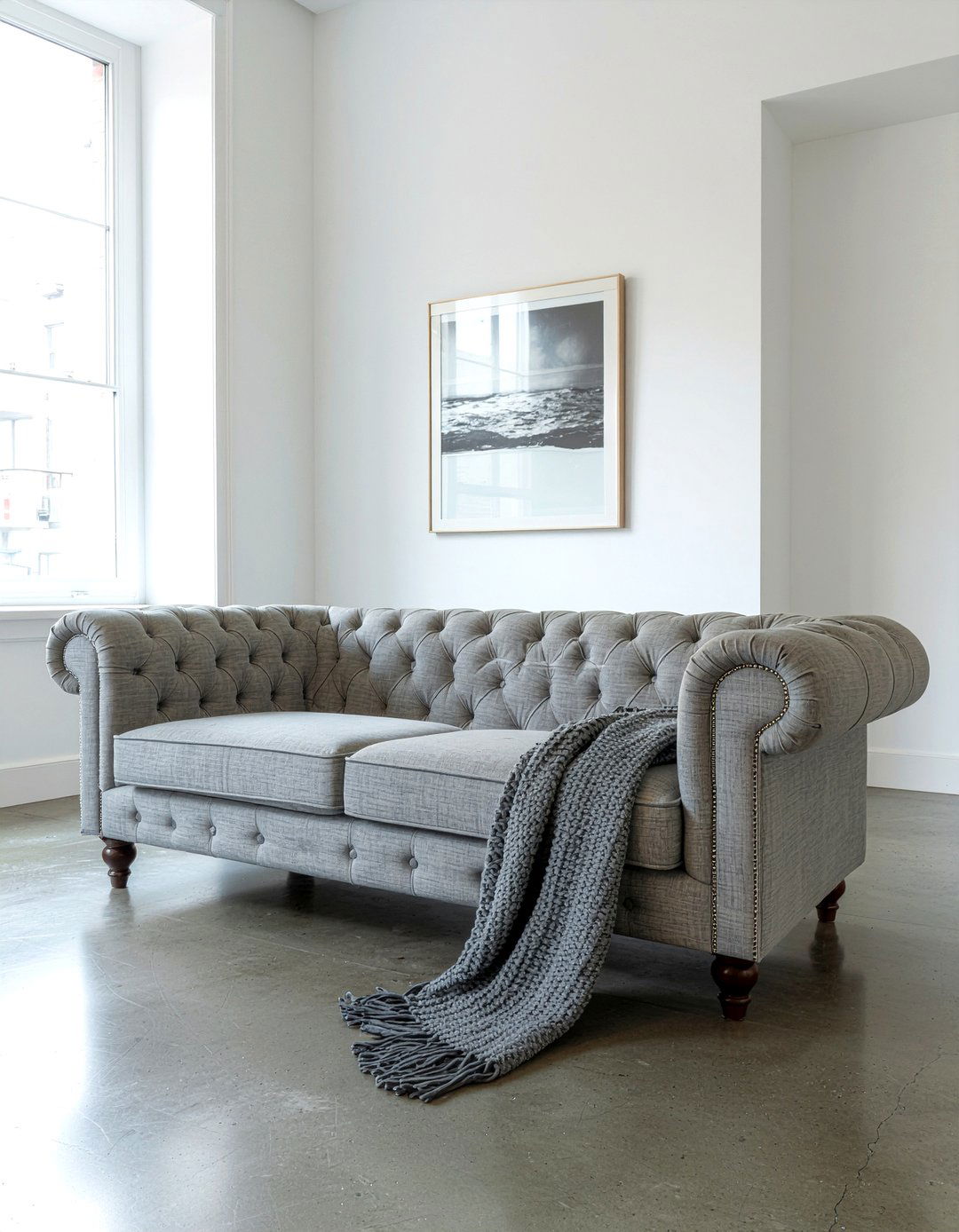 Minimalist Chesterfield Sofa - 30 living room chesterfield sofa ideas