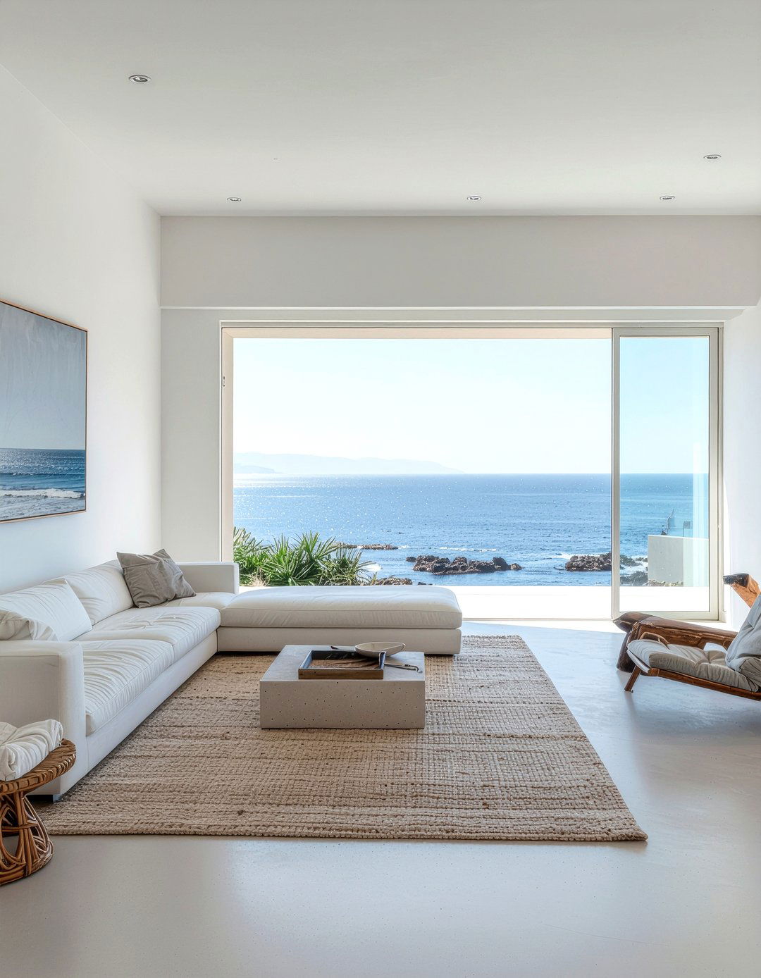 Minimalist Coastal Decor - 30 coastal living room ideas