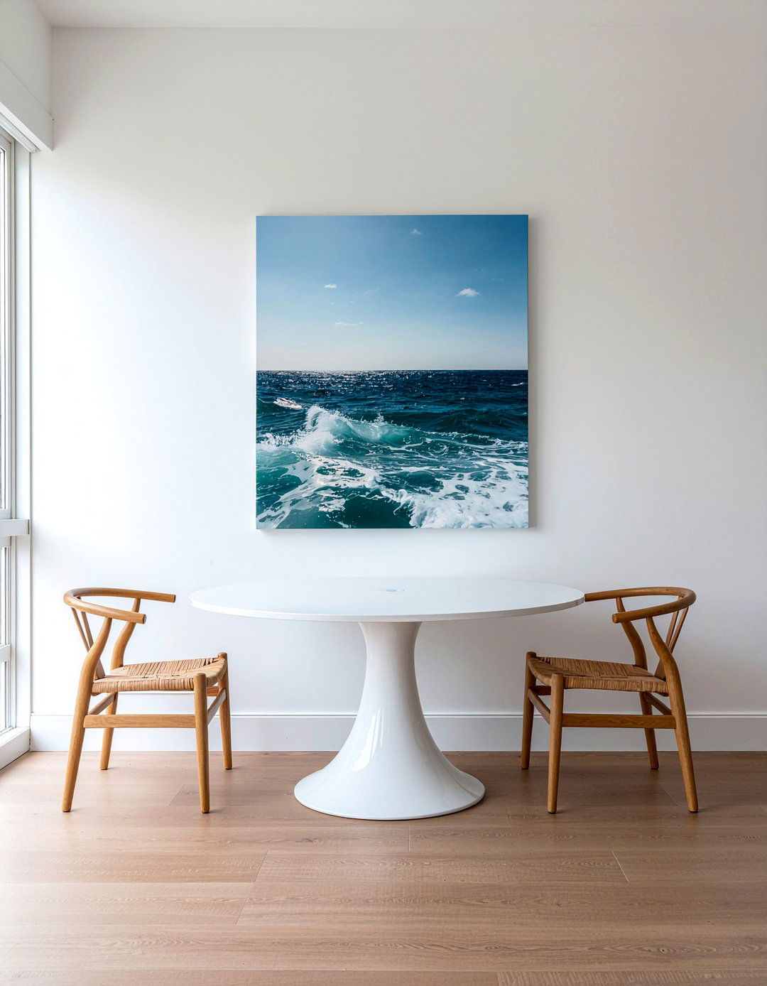 Minimalist Coastal Dining Room Decor - 30 beach house dining room ideas