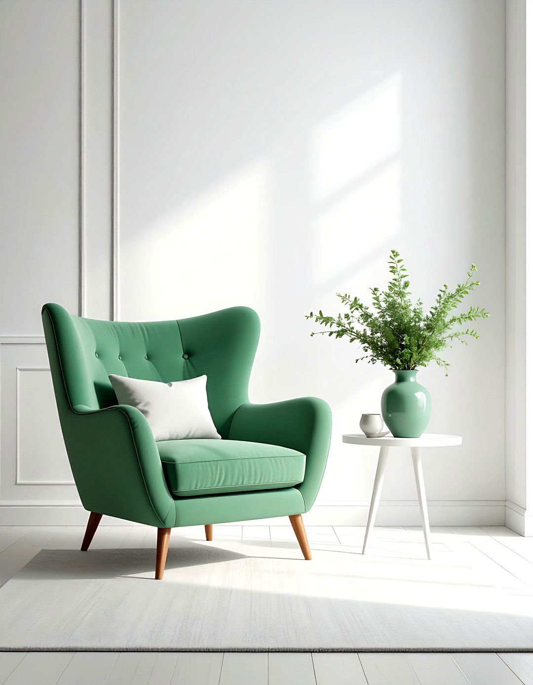 Minimalist Coastal Green Living Room - 30 coastal green living room ideas