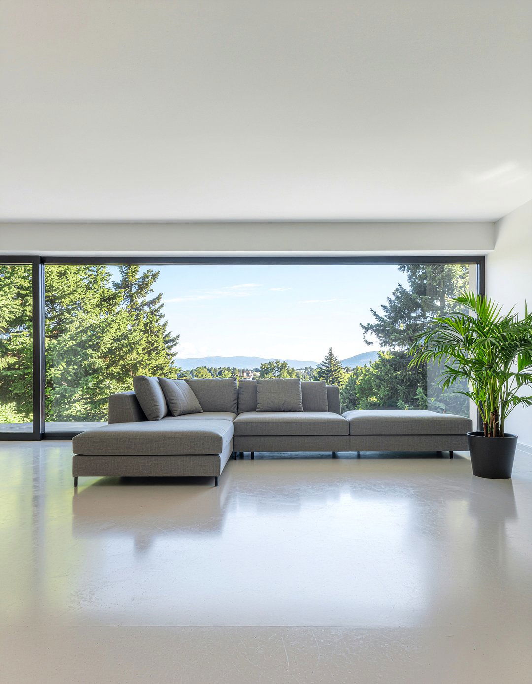 Minimalist Concrete Floor - 30 living room concrete floors