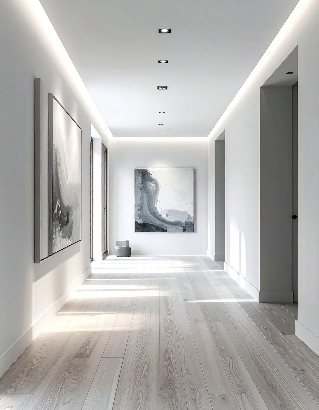 Minimalist Corridor Style - 30 living room hallway ideas