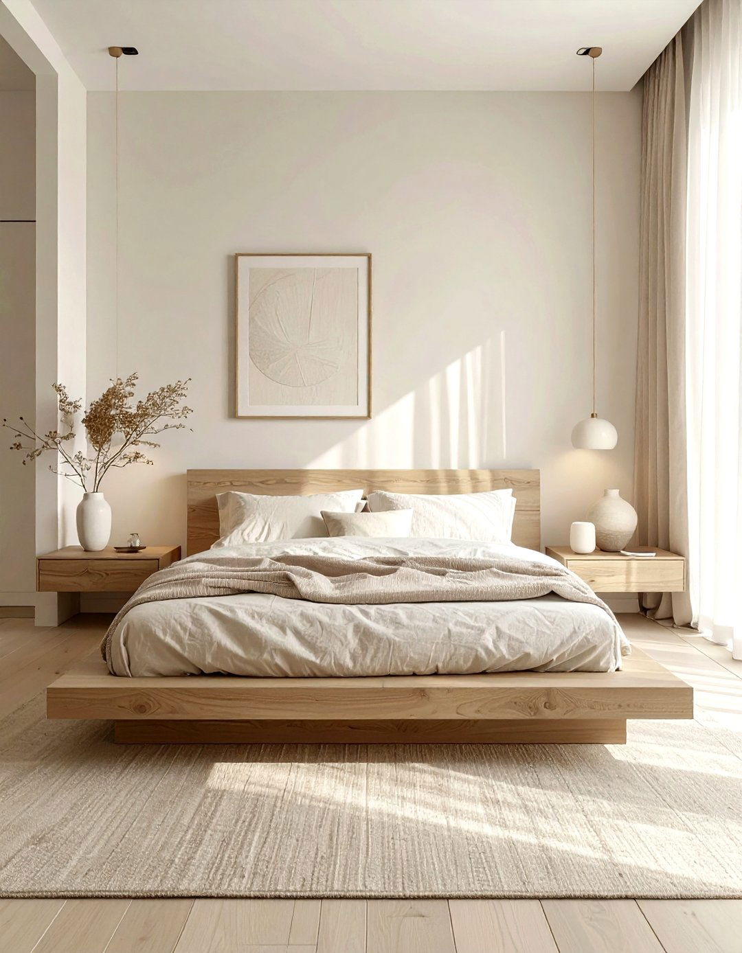 Minimalist Couple Bedroom - 30 newlywed bedroom ideas