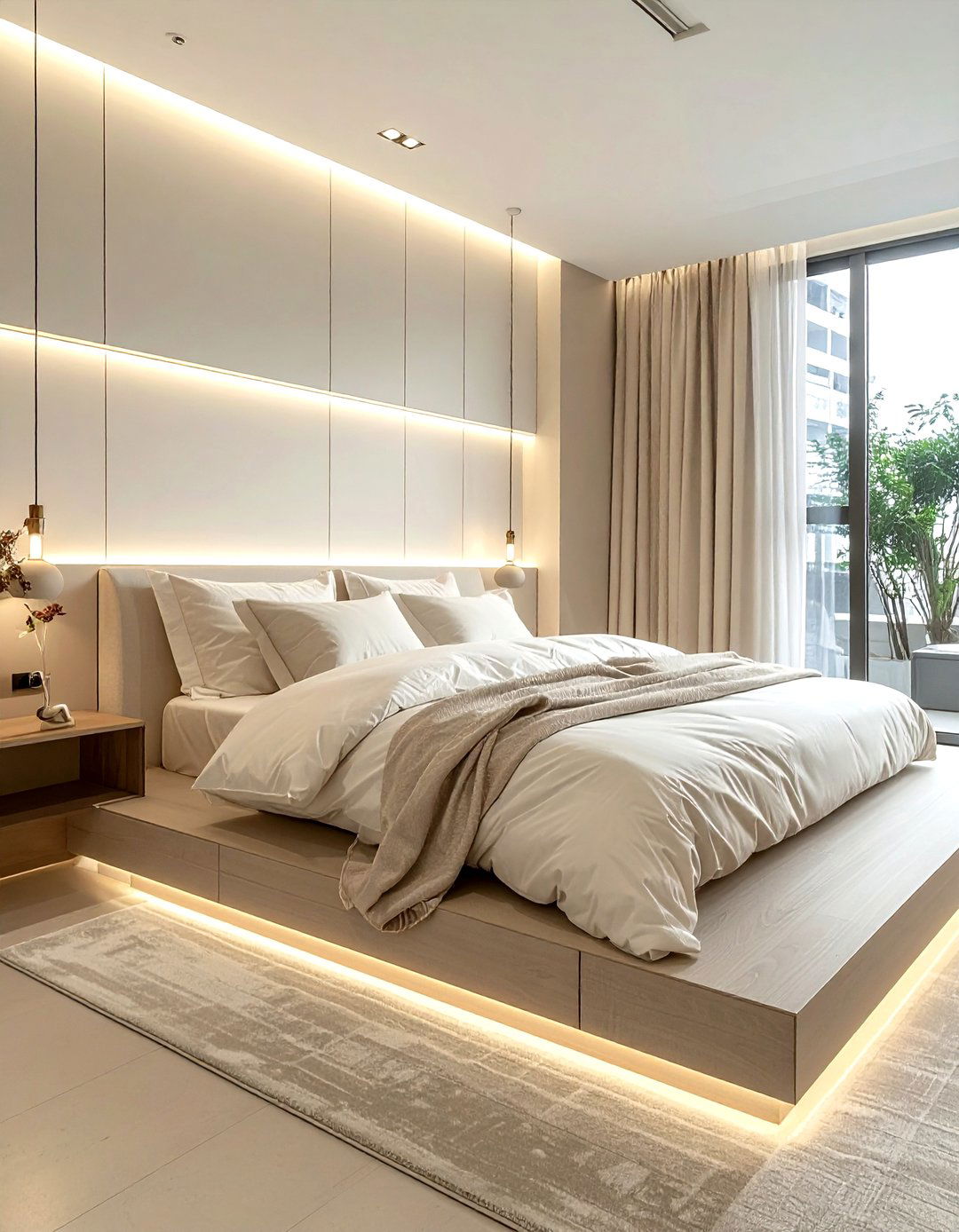 Minimalist Cream Bedroom - 30 cream bedroom design ideas