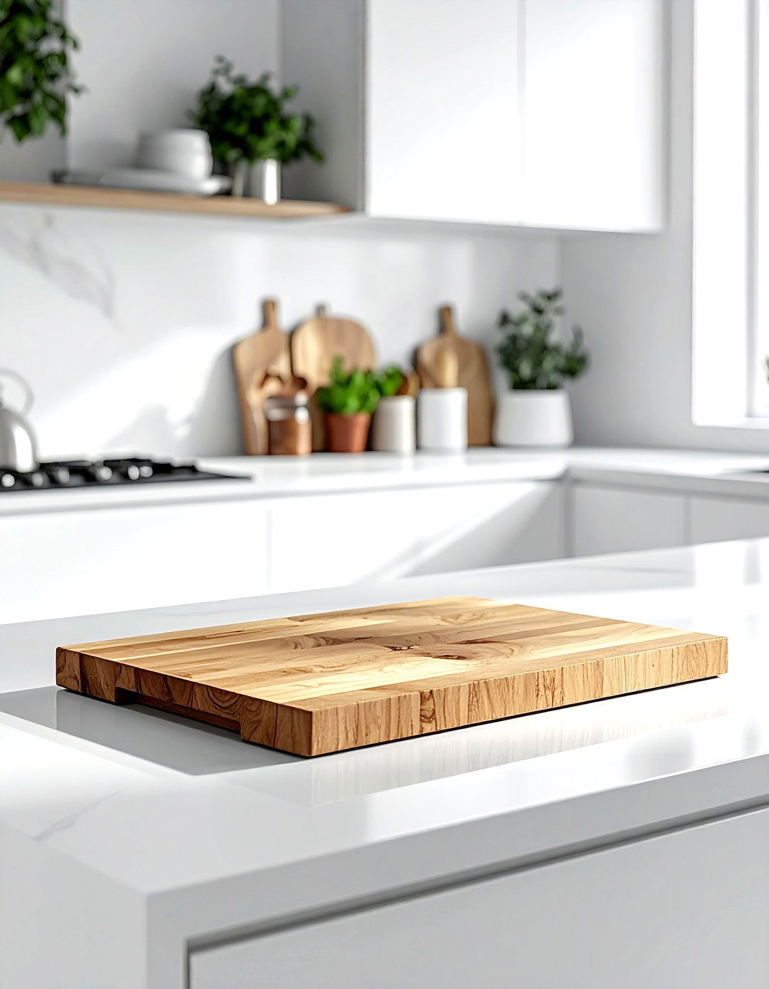 Minimalist Cutting Board Kitchen Styling - 30 kitchen cutting board display ideas