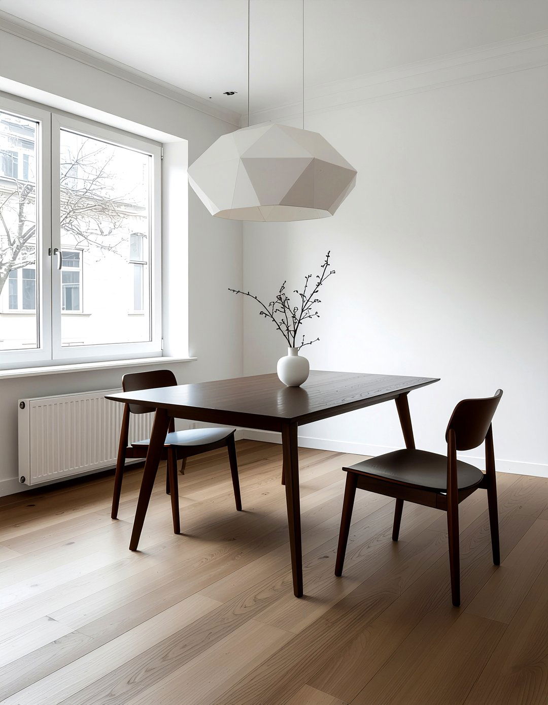 Minimalist Dark Wood Dining Room - 30 espresso dining room ideas
